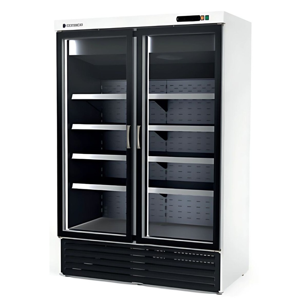 Armoire minimarket positive 2 portes - CORECO - RVC-1002-BN