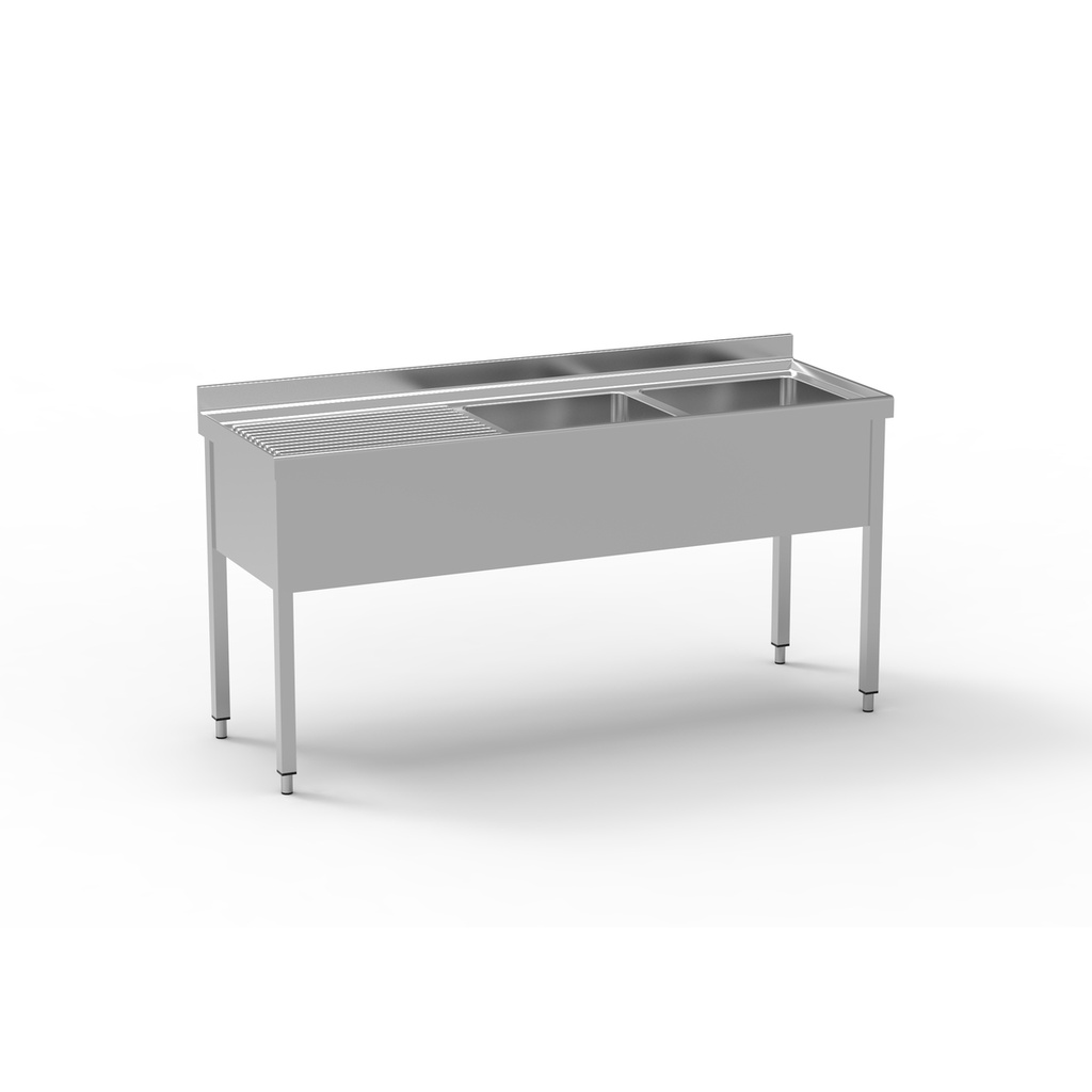 Plonge standard série 600 en inox - ERATOS - FGB-186/21I