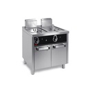 Friteuse á gaz  12l+12l série 750 sur placard - HR FAINCA - FDG12L12L750E
