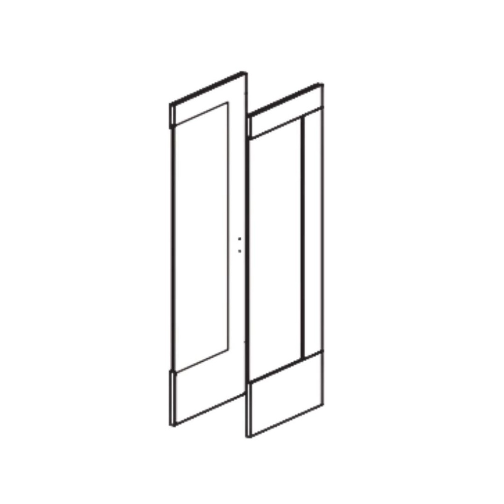 Côté vitré gauche RMS22332 - DOCRILUC - WL-RMS22333-GE