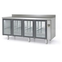 Meuble 700 positif sans groupe 5 p. vitrées - CORECO - MRGPV-270