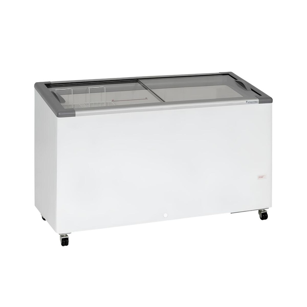 Congélateurs couvercle coulissant vitré incliné - FRICON - HCE-520GI