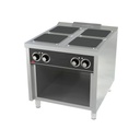 Fourneau 4 plaques Série 900 sur placard - HR FAINCA - CE4P900E