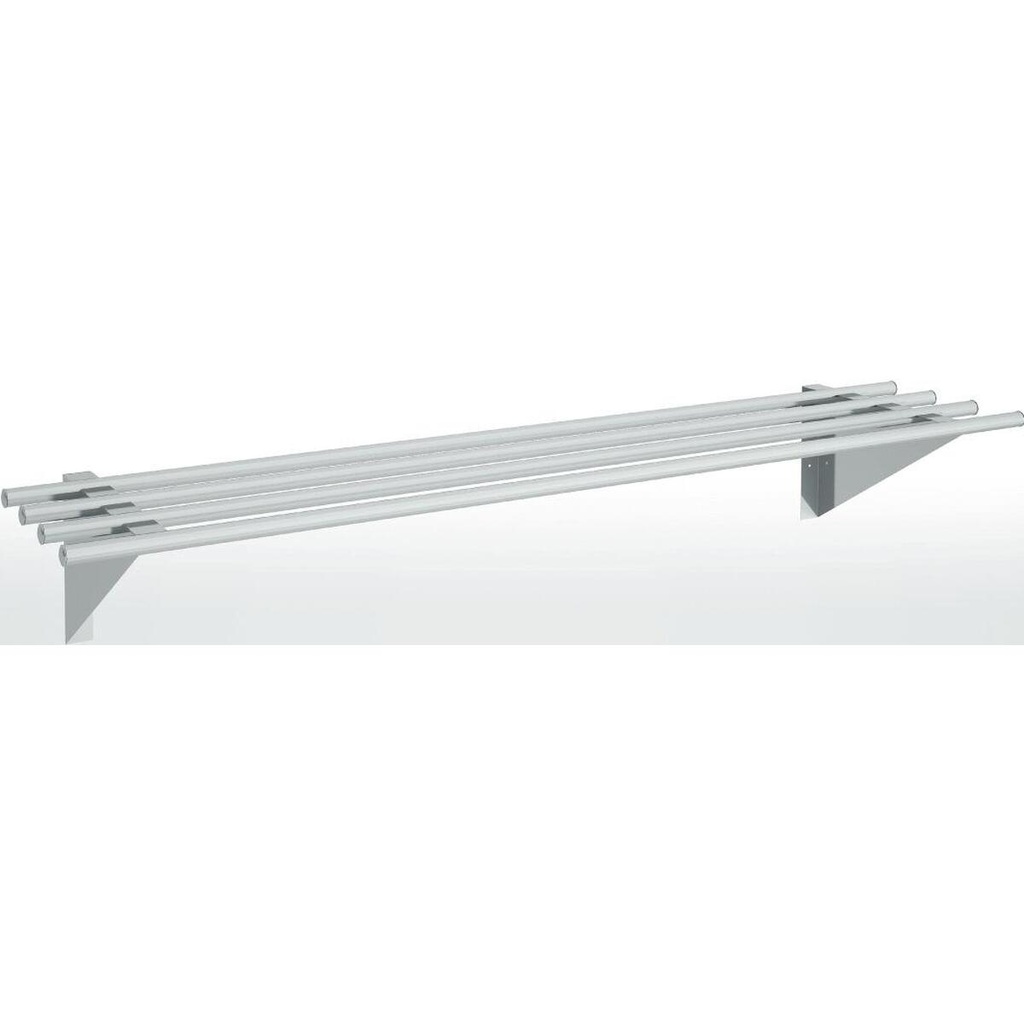 Etagère murale tubulaire en inox - ERATOS - EMT40-180
