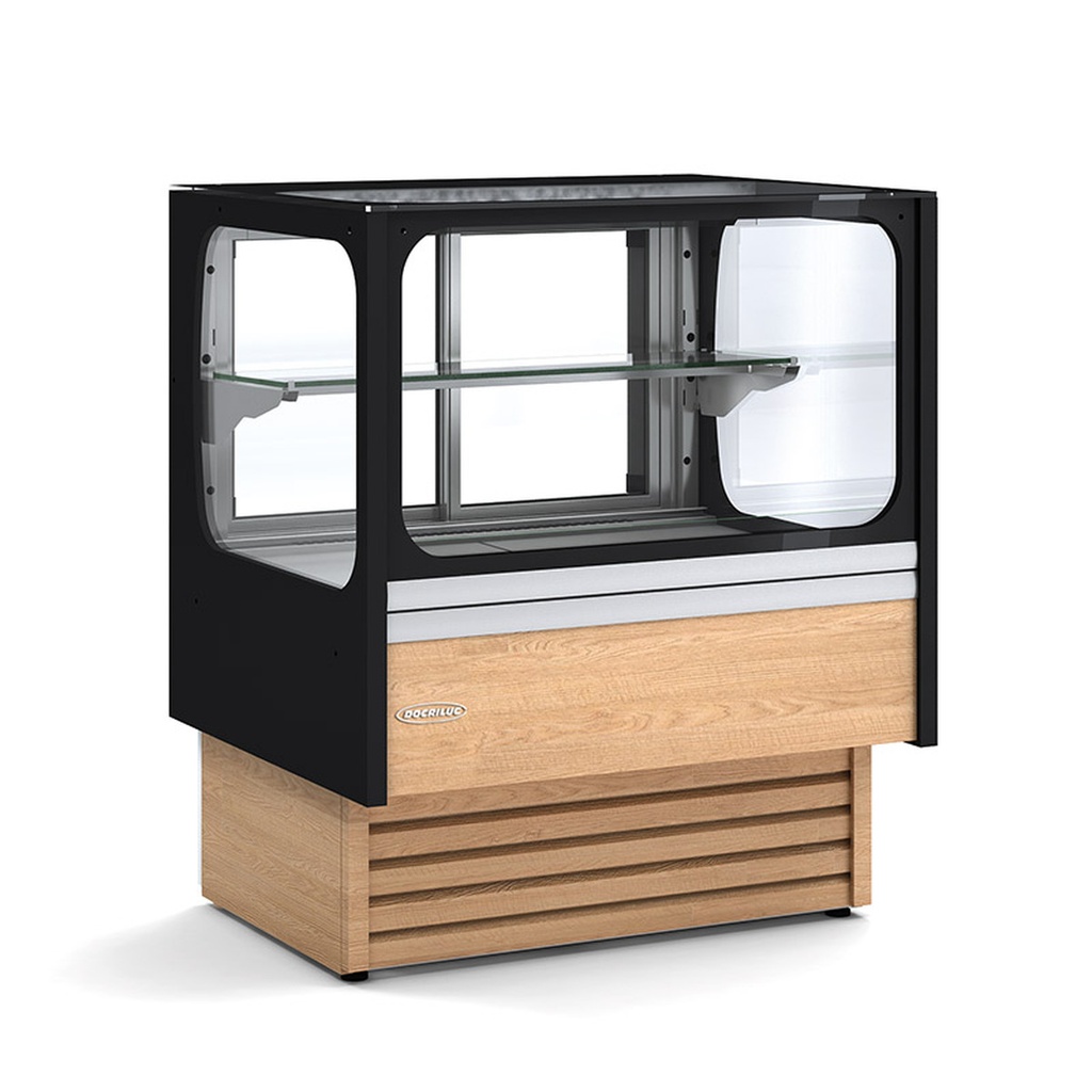 Vitrine basse service arrière réfrigérée - DOCRILUC - VV-6-6-RGB