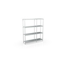 Rayonnage linéaire 2725x1370x500 4 niv - CORECO - L502
