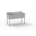 Plonge standard série 600 en inox - ERATOS - FGB-146/11D