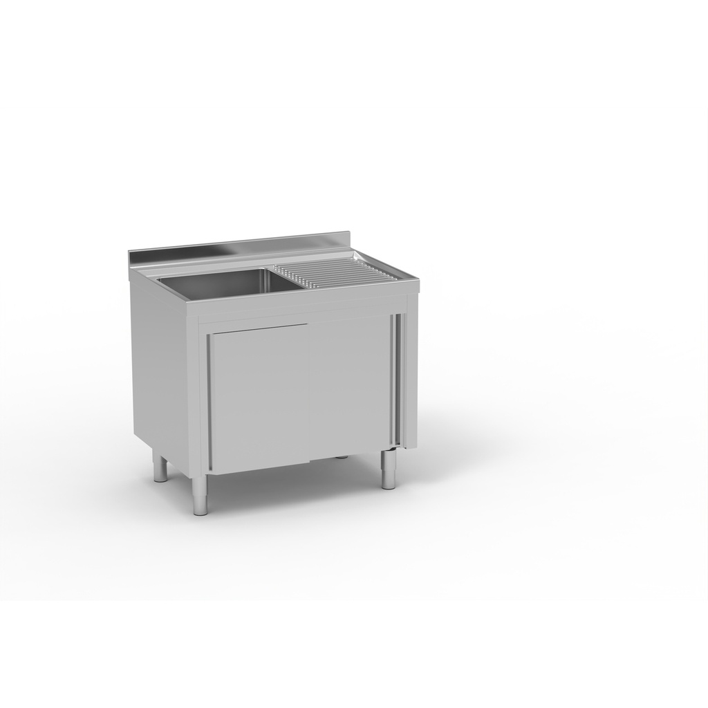 Meuble plonge inox - ERATOS - FMM-107/11D