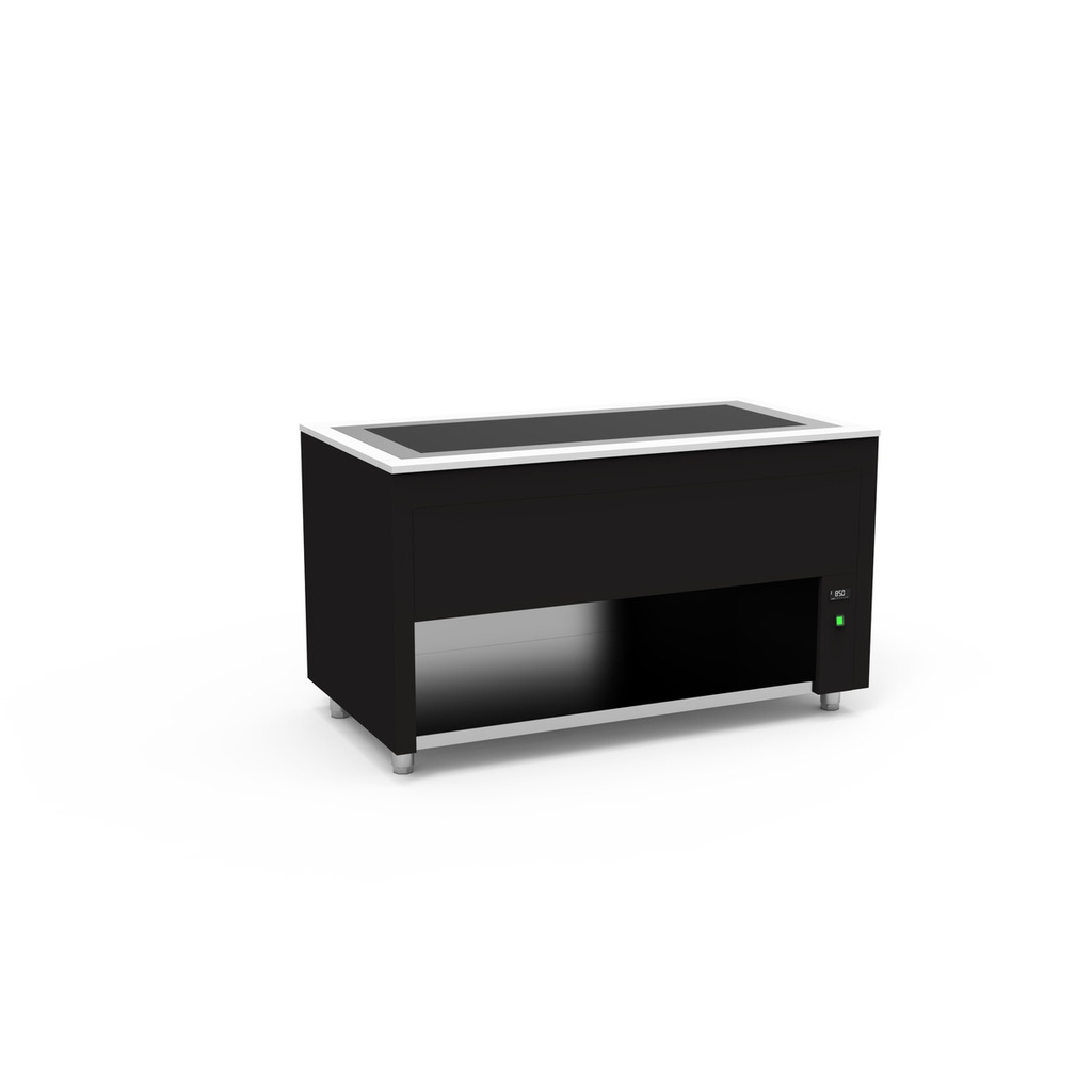Smart Buffet plaque chaude en verre trempé - ERATOS - SBCT-4G-N