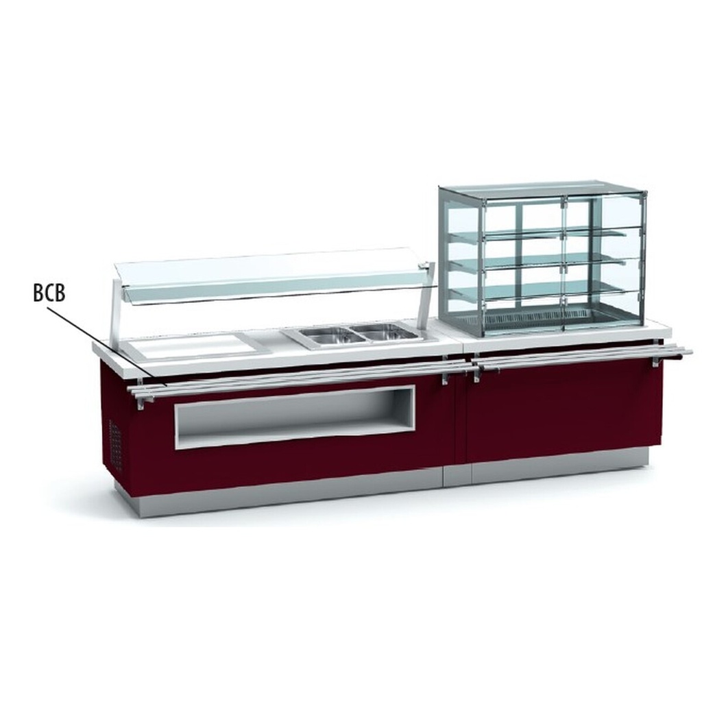 Rampe à plateaux pour buffet - ERATOS - BCBR-3GN