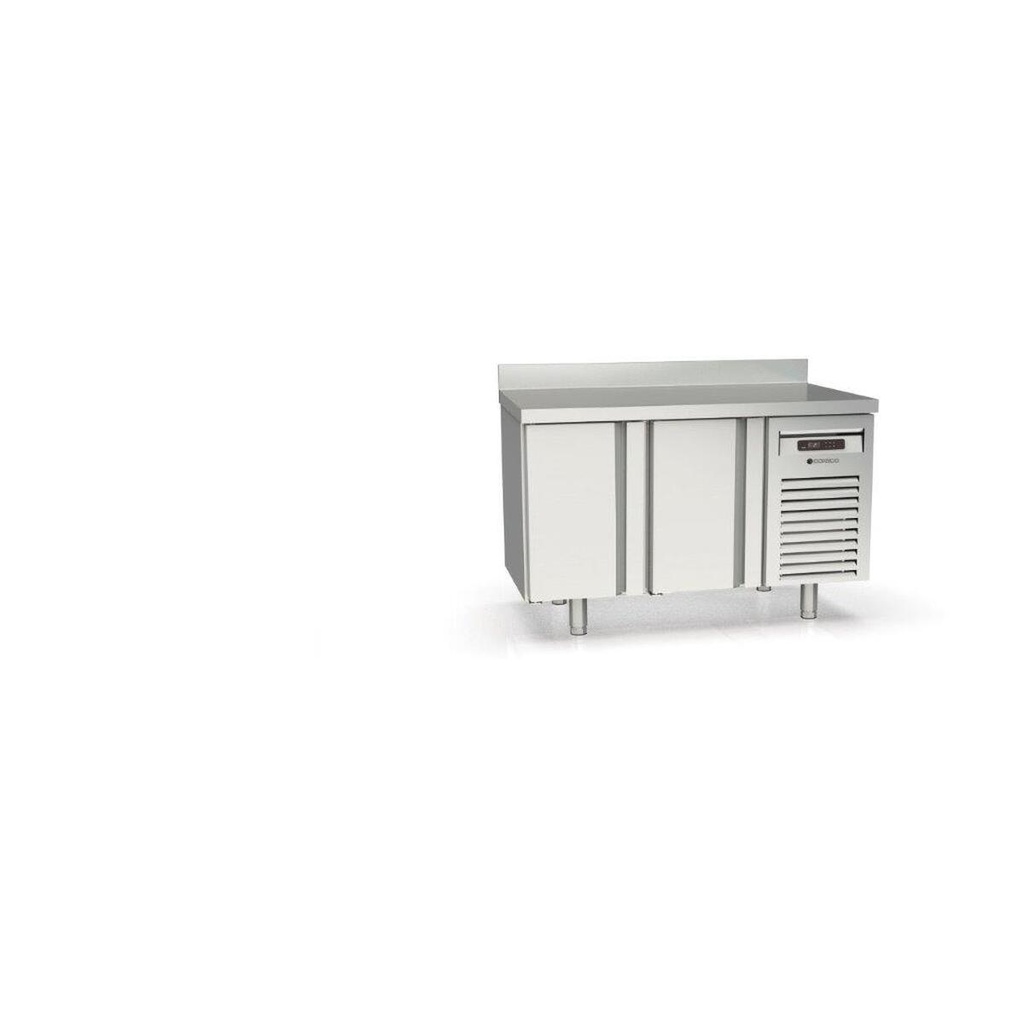 Meuble avec évier 700 positif - 2 portes pleines - CORECO - MRGF-150