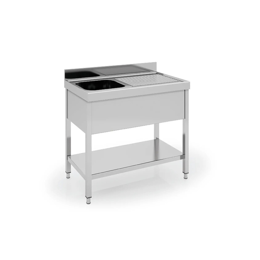 Plonge standard série 550 en inox - ERATOS - FGB-1055/11D