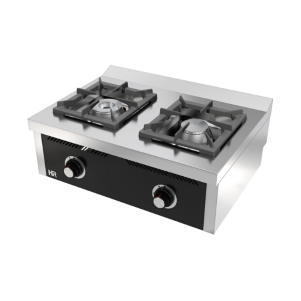 Fourneau 2 feux vifs s/600 á poser - HR FAINCA - C2F600S