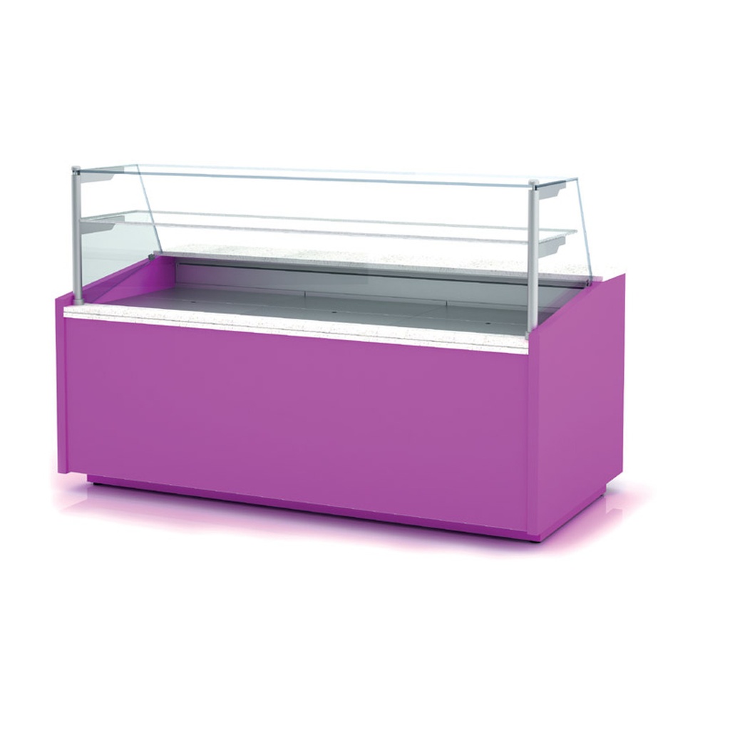 Vitrine fond plat - DOCRILUC - VEGPC-10-13-TF