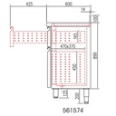 Kit tiroir pour meuble 600 FMR - CORECO - 561574