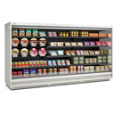 Vitrine murale supermarche gamme CLOVER - Hauteur 2m21 - Profondeur 991 mm - Sans porte - DOCRILUC - RMS22433-18-M2