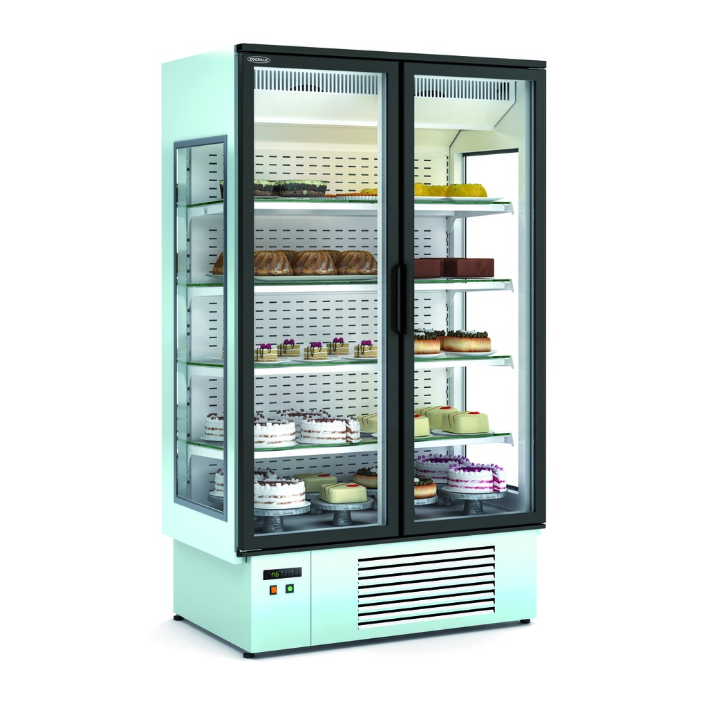 Vitrine EFIMARKET patisserie positive - DOCRILUC - EFILP-2R-M1-LV