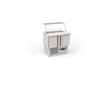 Meuble de préparation 700 positif - 2 portes - CORECO - MFK-100