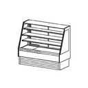 Vitrine libre service avec arrière porte vitrée - DOCRILUC - VVA-6-16-MR