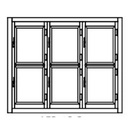 Armoire Froide Démontable négative 6 portillons - CORECO - AFD-3C-D