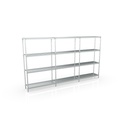 Rayonnage linéaire 3660x1370x400 4 niv - CORECO - L91