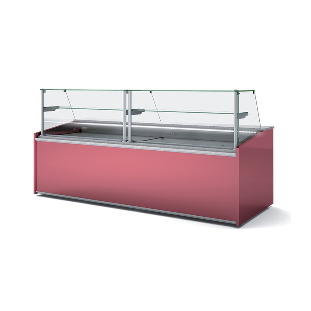 Vitrine fond plat - DOCRILUC - VEGPC-10-20-TF