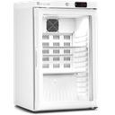 Mini armoire porte vitrée - température positive (+1/+8°C) - Extérieur blanc - Volume : 52L - MARECOS - ARV-66-CS-PV