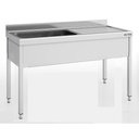 Meuble plonge inox - ERATOS - FMM-167/11D