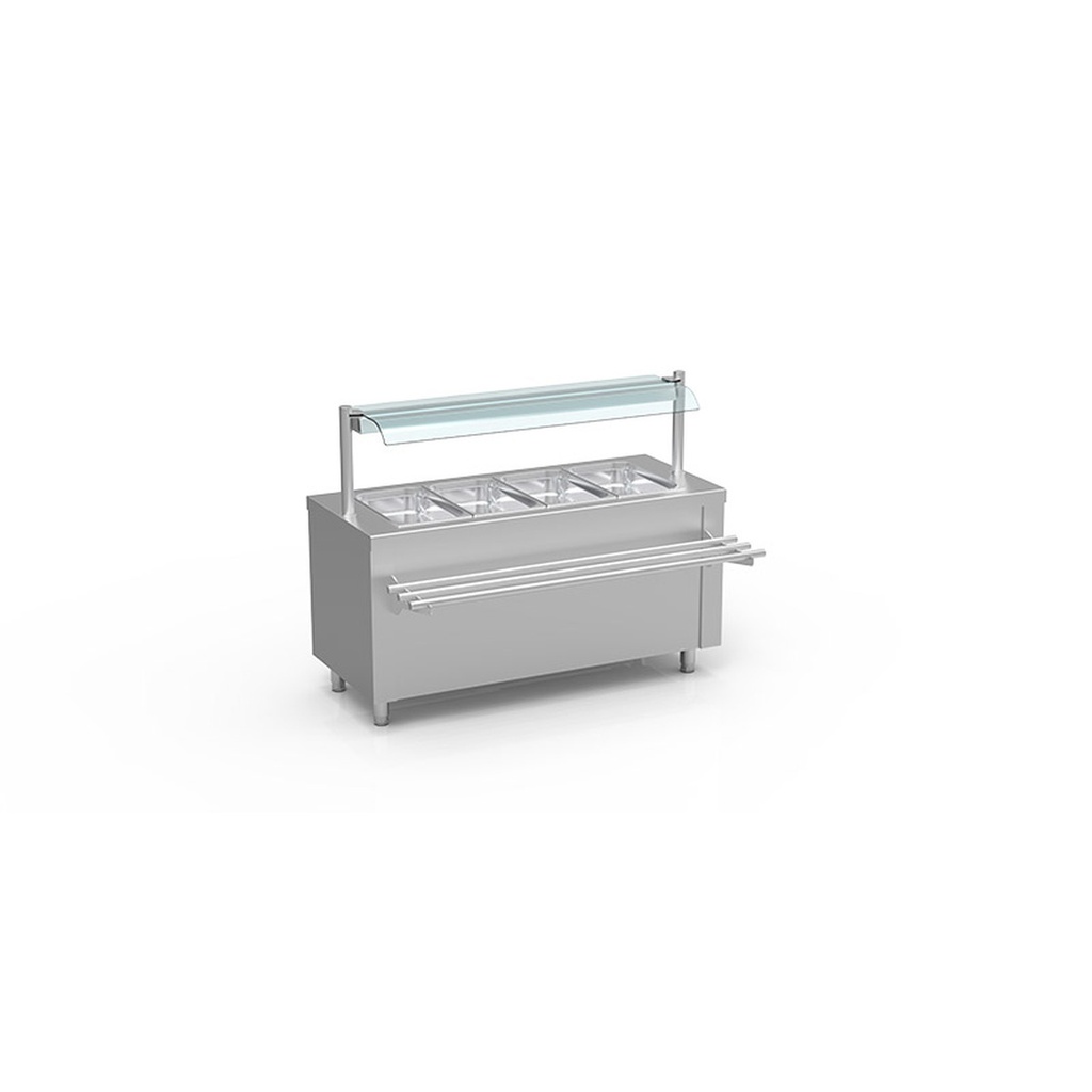 Meuble bain-marie à eau - ERATOS - SIBMR-120