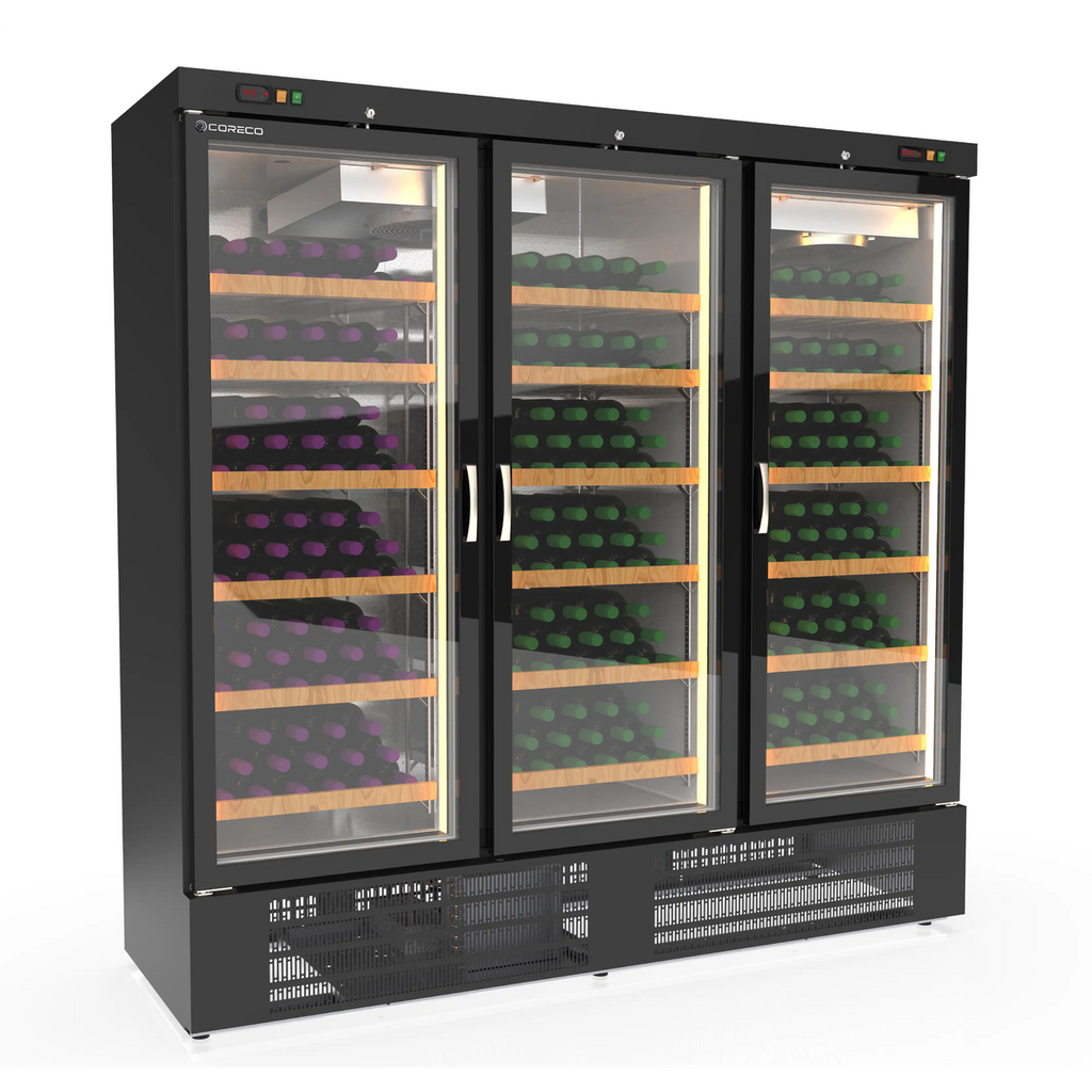 Armoire à vin bi-température 3 portes - CORECO - EBRW-2003/2-NI