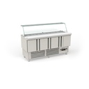 Meuble de préparation 700 positif - 4 portes - CORECO - MFK-180
