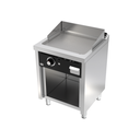 Fry-top s/600 acier rectifié 600 sur placard - HR FAINCA - FT6006E