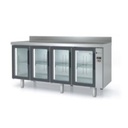 Arrière bar 600 gpe à dist. (+) - 4 p. vitr. - CORECO - FMRPV-220