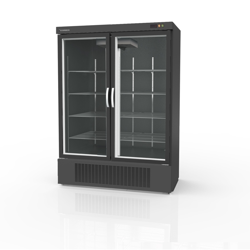 Armoire  gourmet 2 porte vitrée négative - CORECO - EBC-1302-NN