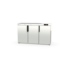 Arrière-bar positif H.850 3 p. pleines battantes - CORECO - NRH-350-LI