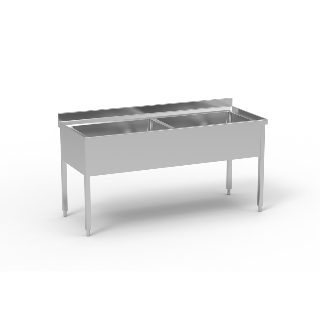 Plonge grande capacité série 700 en inox - ERATOS - FGB-187/20