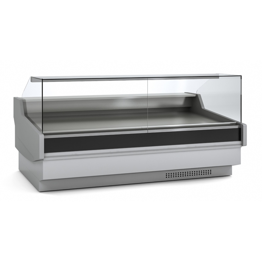 Vitrine réfrigérée avec vitre relevable prof 1200 - DOCRILUC - VE-12-25-RR-TF