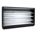 Vitrine murale supermarché gamme CLOVER - Hauteur 2,2m - Profondeur 891 mm -sans porte vitrée - DOCRILUC - RMS22333-25-H1