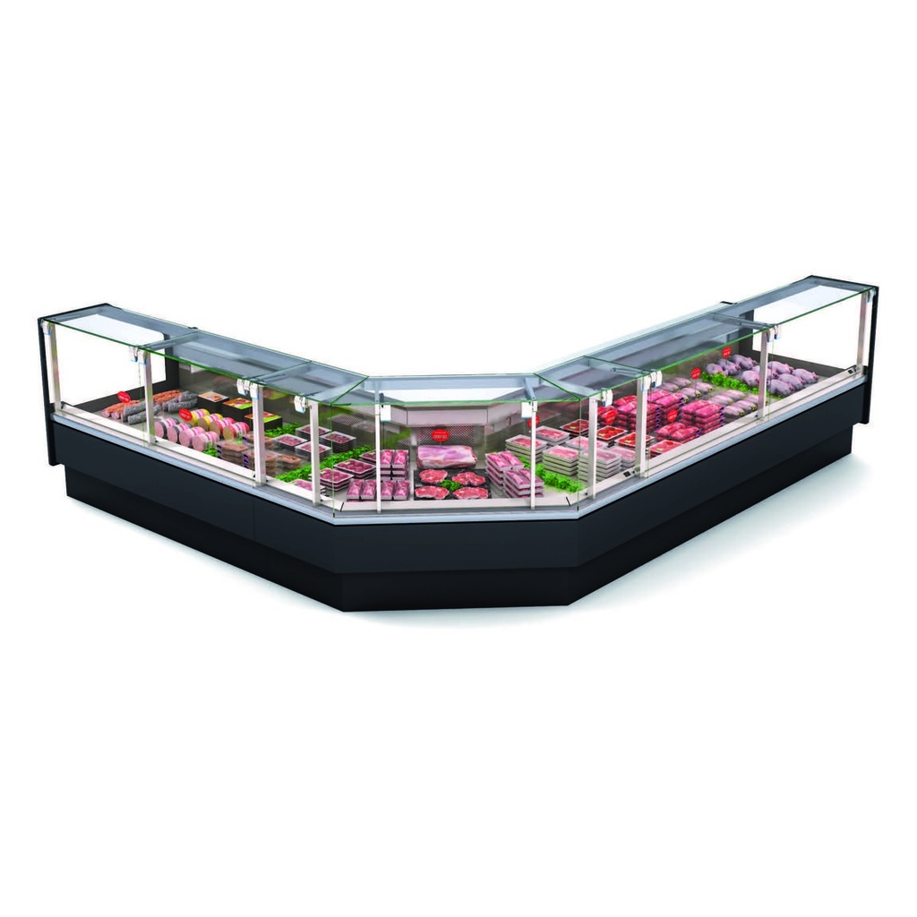 Vitrine supermarchés prof 1200 - DOCRILUC - SVEST-12-375-RR