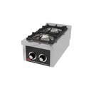 Fourneau 2 feux vifs s/750  á poser - HR FAINCA - C2F750S