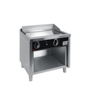 Fry-top 750 chromée 800  sur placard - HR FAINCA - FT7508ECR