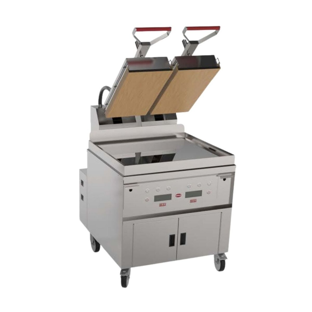 Plaque au chrome électrique - MIRROR - CLAM20