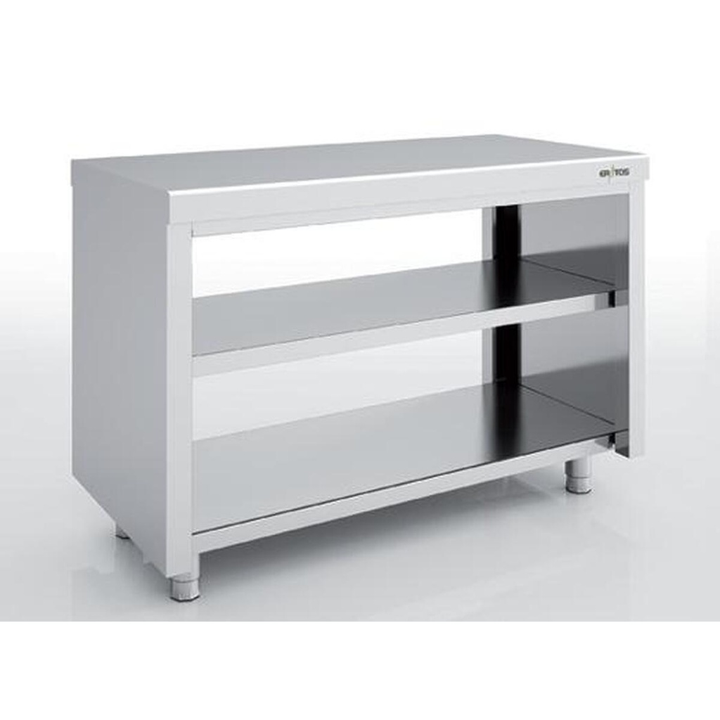 Meuble neutre en inox traversant - ERATOS - MNAP70-140C