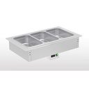 Cuve bain marie à encastrer - ERATOS - CCH3G