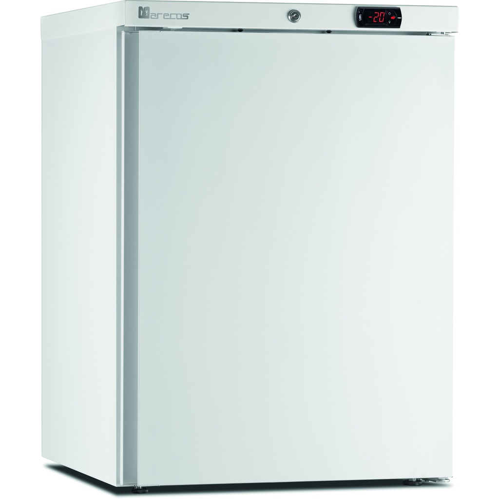 Mini armoire porte pleine - température négative (-22/-18°C) - Extérieur blanc - Volume : 115L - MARECOS - ACE-150-CS-PO