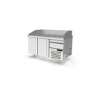 Meuble pizza 700 positif - 2 portes - CORECO - MR70-135-P