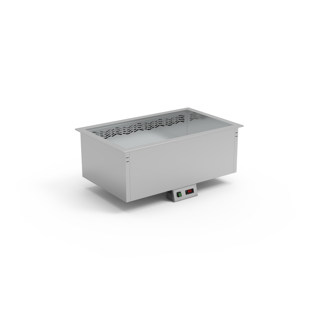 Smart Buffet cuve bain-marie chaleur sèche ventilée - ERATOS - CCV4G