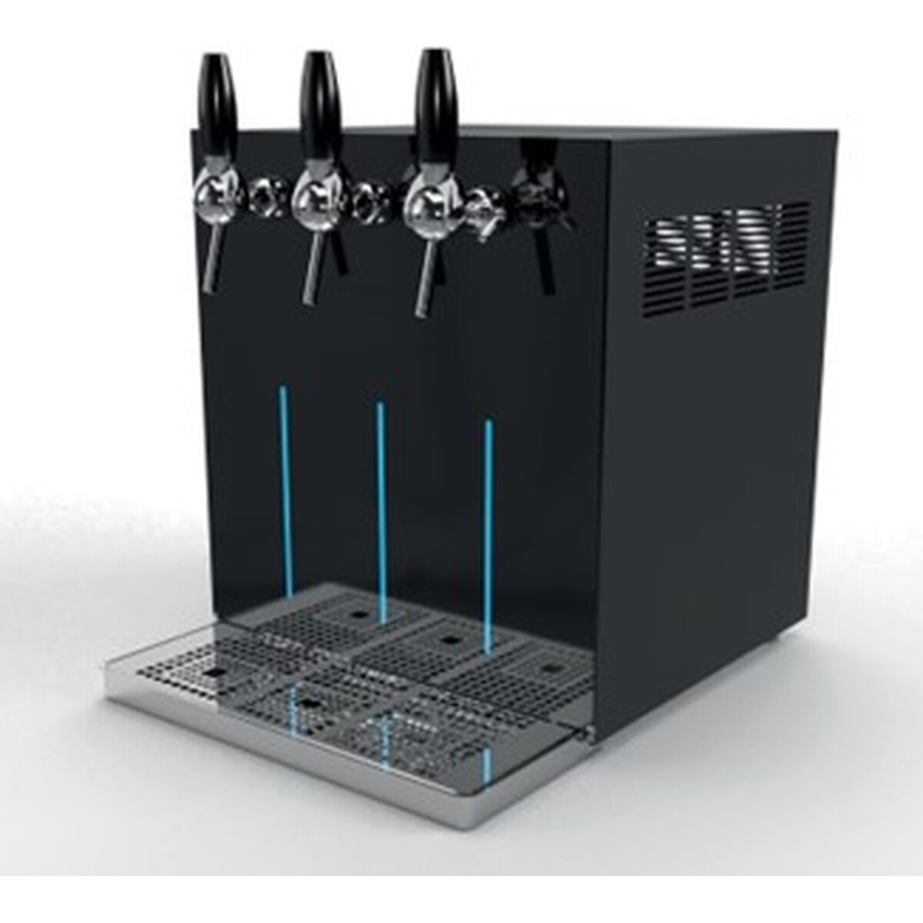 [HI-CLASS-TAP65IB-ACWG] Refroidisseur d'eau banc de glace à poser - CELLI - COSMETAL - HI-CLASS-TAP65IB-ACWG