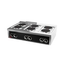 Fourneau électrique 6 plaques s/750 á poser - HR FAINCA - CE6P750S