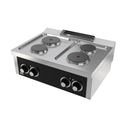 Fourneau électrique 4 plaques 600 á poser - HR FAINCA - CE4P600S